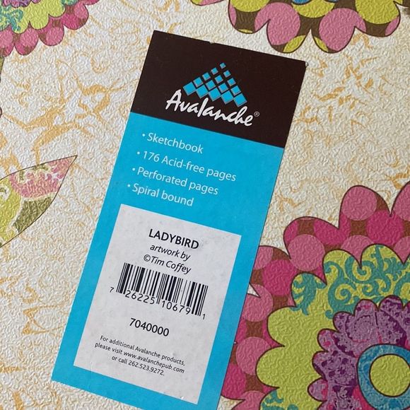 Floral Spiral Sketchbook - Picture 3 of 3